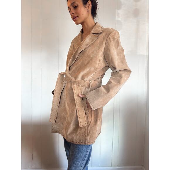 Vintage Jones New York Leather Jacket Size XL - Picture 2 of 6